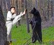 Карате мајстор победи мечка- со еден удар ја избрка и се спаси 