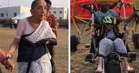 „Никогаш не е доцна да полетате“: 97-годишна баба стана херој! (видео)
