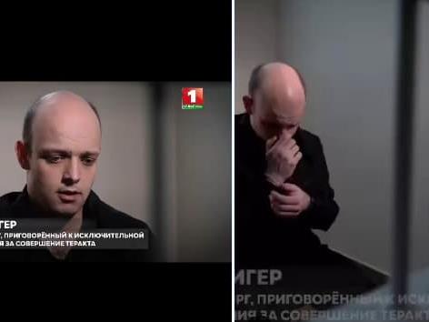 Осудениот на смрт Германец се појави на белоруската телевизија- низ солзи го моли Шолц (ВИДЕО)