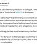 Шарл Мишел ја повика Грузија да спроведе истрага за наводните нерегуларности на изборите